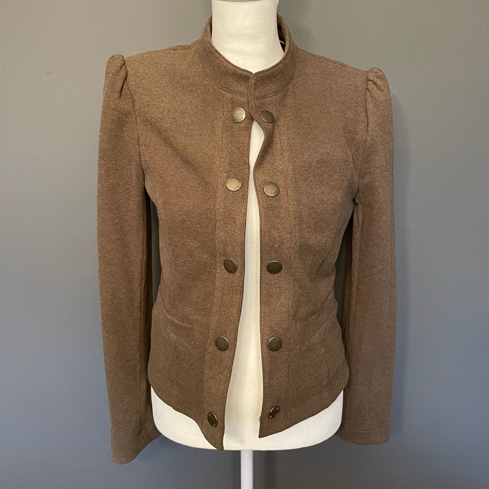 Tommy Hilfiger Soft Brown Military style Jacket - Size 4